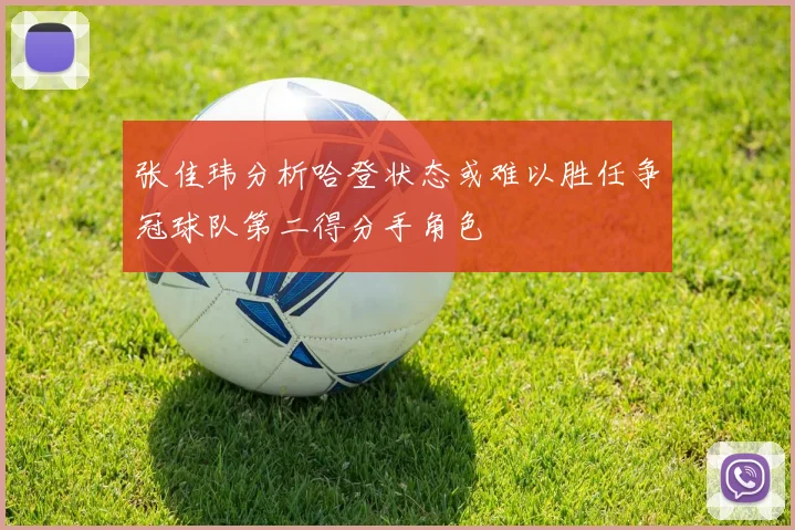 张佳玮分析哈登状态或难以胜任争冠球队第二得分手角色